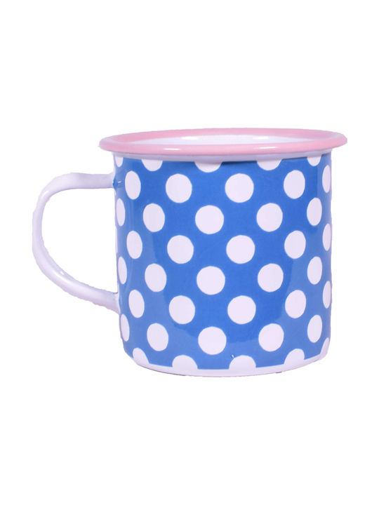 Πουά Metallic Cup Blue