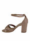Sandalen Beige
