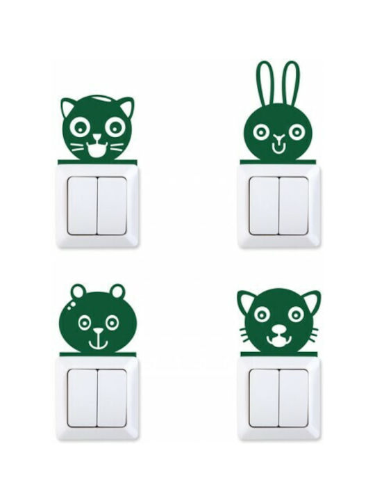 Houseart Kids Plug Sticker 4pcs