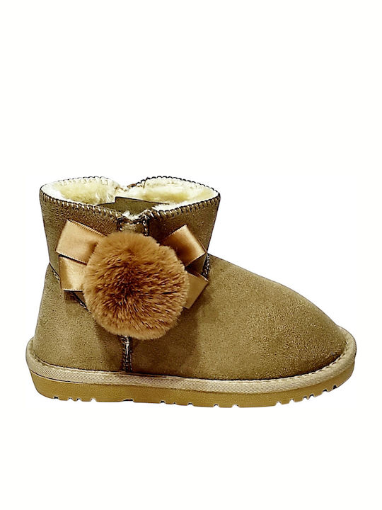 Bacio & Bacio Kids Boots Beige