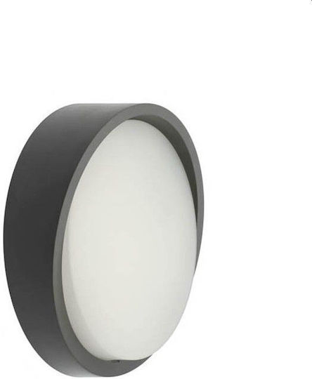 Vito Επιτοίχια Εξωτερική Πλαφονιέρα LED IP65 12W με Φυσικό Λευκό Φως