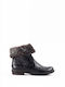 Chacal Women's Leather Boots Black