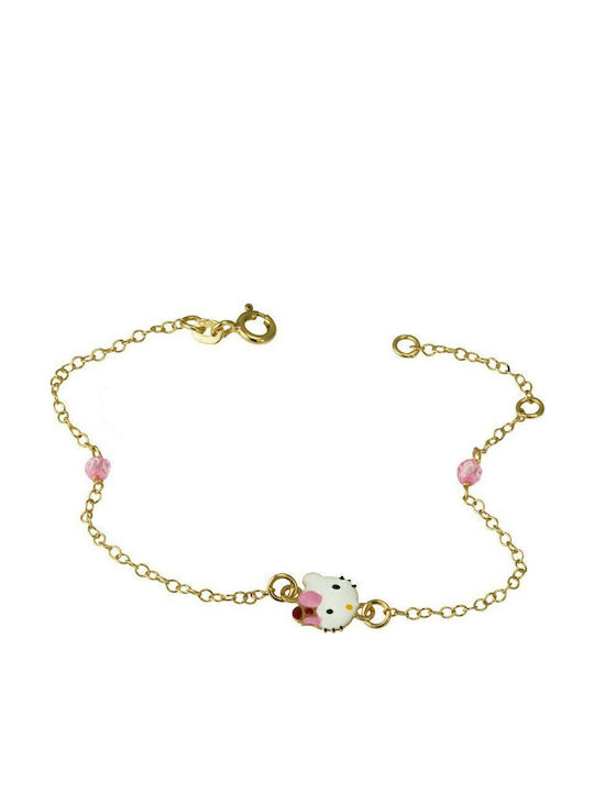 Katsigiannis Kids Bracelet from Gold 14K