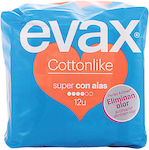 Evax Sanitary Pads with Wings 12pcs