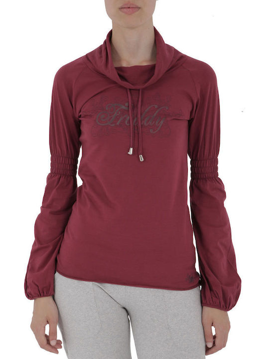 Freddy Blouse Burgundy