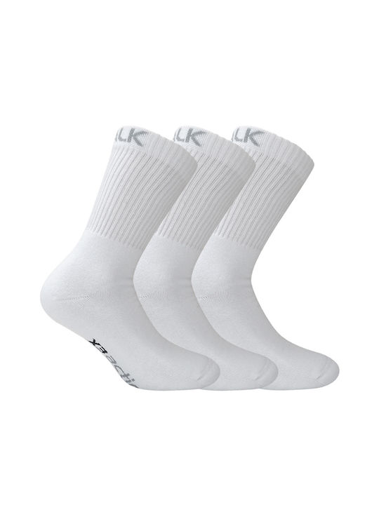 Walk Patterned Socks White