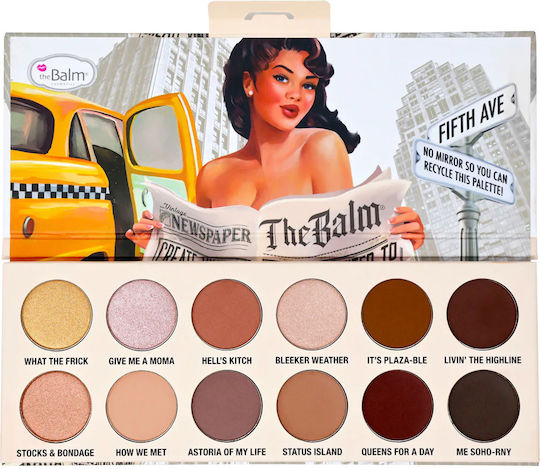 theBalm Палитра с Пресована Пудра Сенки за Очи 14.4гр
