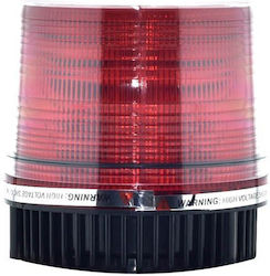 Auto Gs Φάρος Αυτοκινήτου LED 12V 9cm - Κόκκινο