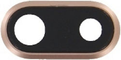 Camera Lens Glass Gold for iPhone 8 Plus