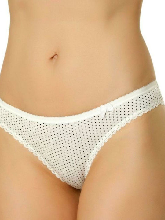 Sexen Bumbac Femeie Alunecare White