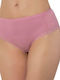 Hochtailliert Damen Slip Pastel Pink