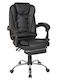 HomeMarkt Stuhl Büro Friseurwaschbecken mit Neigung Seema HM1191.01 Black