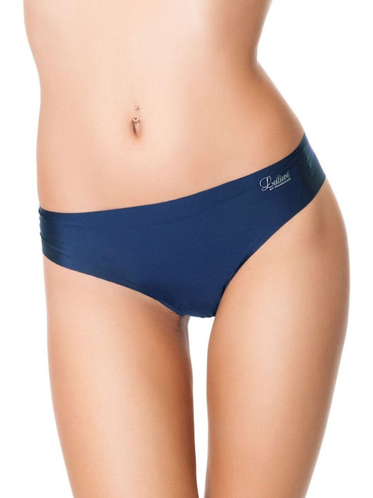 Leilieve Γυναικείο Slip χωρίς Ραφές μπλε navy