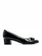 Anatomic Leather Black Low Heels