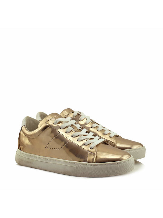 Crime London Femei Sneakers Aurii