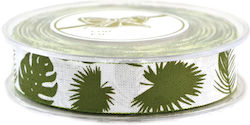 Kappa Decor Floral White Ribbon