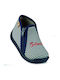 Kinderhausschuhe Stiefel Blau