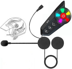 X12 Single Motorcycle Communication System for Helmet