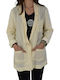 MY T Blazer pentru femei Sacou Ecru