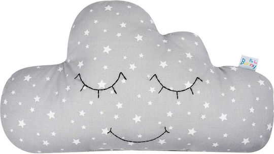 Bunny Bebe Handmade Pernă Decorativă pentru Pătuț Norisor Gri 20x36cm