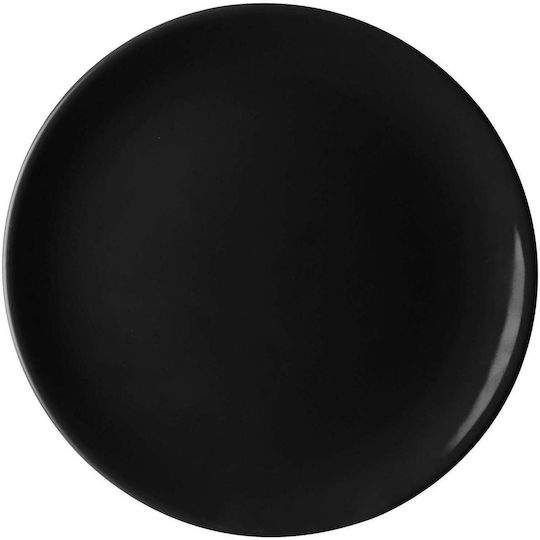 Excelsa Fashion Teller Wüste Keramik Schwarz mit Durchmesser 20cm