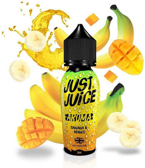 Just Juice Shot de aromă Banana & Mango 20ml/60ml 1buc