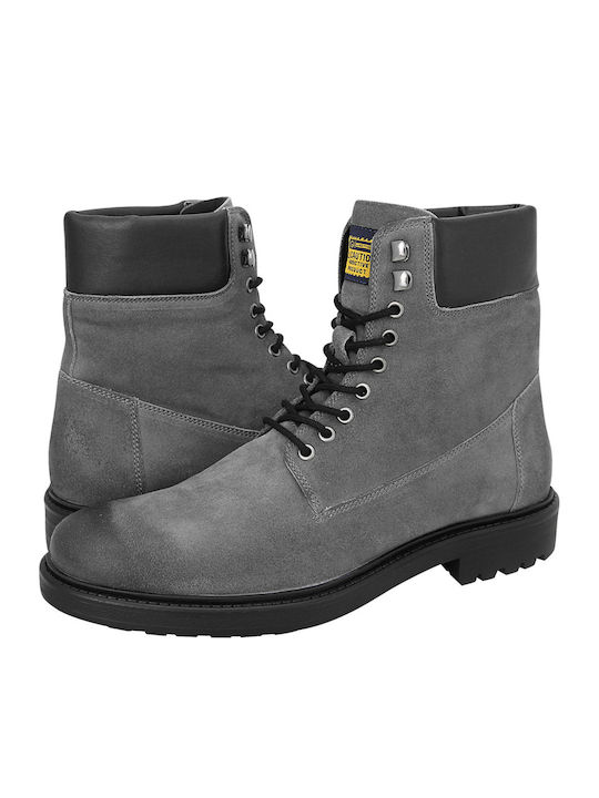 GK Uomo Suede Αρβυλάκια Γκρι