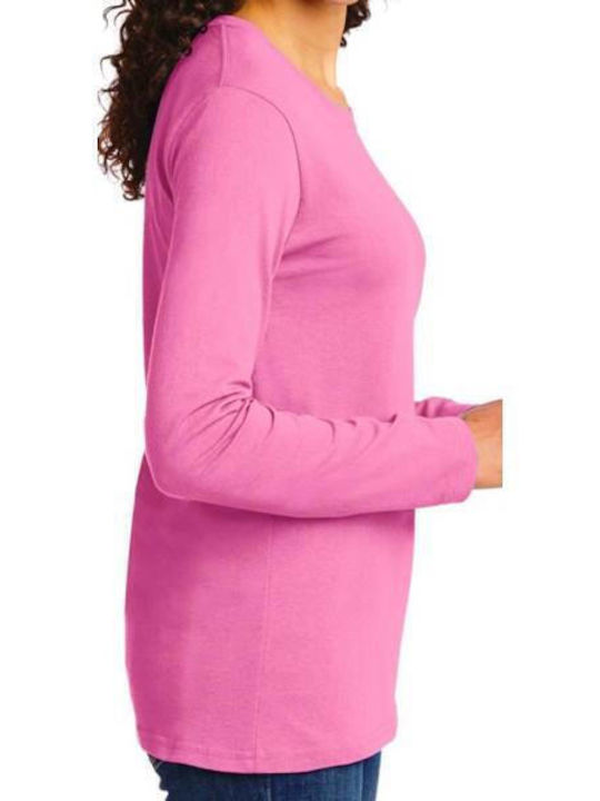 Takeposition Moto Dirt pentru Femei Bluză Mânecă lungă Pink Azalea