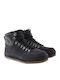 Brycent Leather Black Men's Boots
