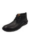 Leder Schwarz Herrenstiefel Anatomisch