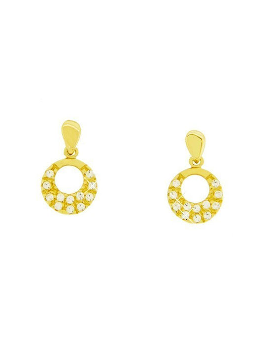 Xrisokosmima Earrings made of Gold 14K