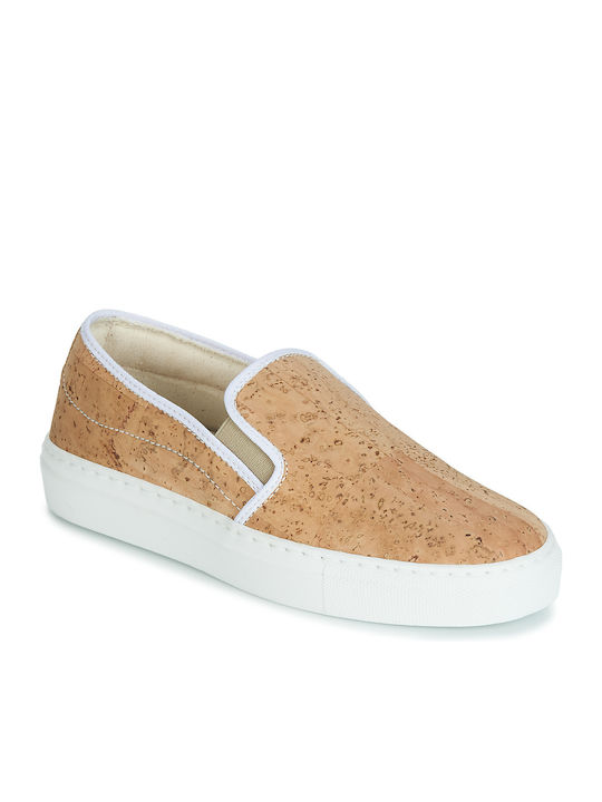Γυναικεία Slip-On Μπεζ