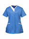 Damen Jacke Arbeit Hellblau