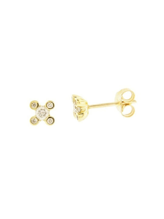 Xrisokosmima Earrings made of Gold 14K