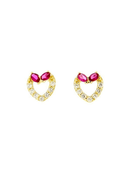 Xrisokosmima Earrings made of Gold 14K