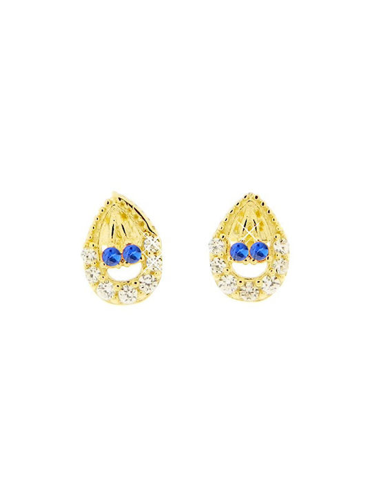 Xrisokosmima Earrings made of Gold 14K