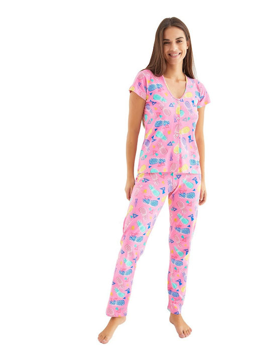 Siyah Inci Sommer Baumwolle Damen Pyjama-Hose ''''''