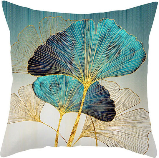 Viopros Throw Pillow Petrol 45x45cm