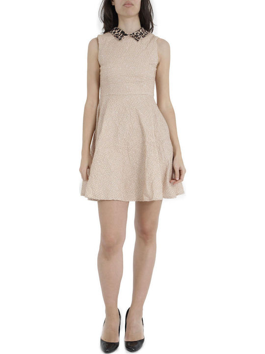 Mini Φόρεμα Beige
