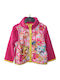 Kids Cardigan Fleece Fuchsia