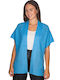 Vera Women's Cardigan blue turquoise