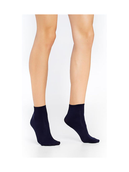 Inizio Microfibra Women's Socks 50 Den BLUE
