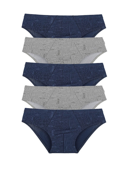 Donella Kids Set with Briefs Multicolored 1pcs