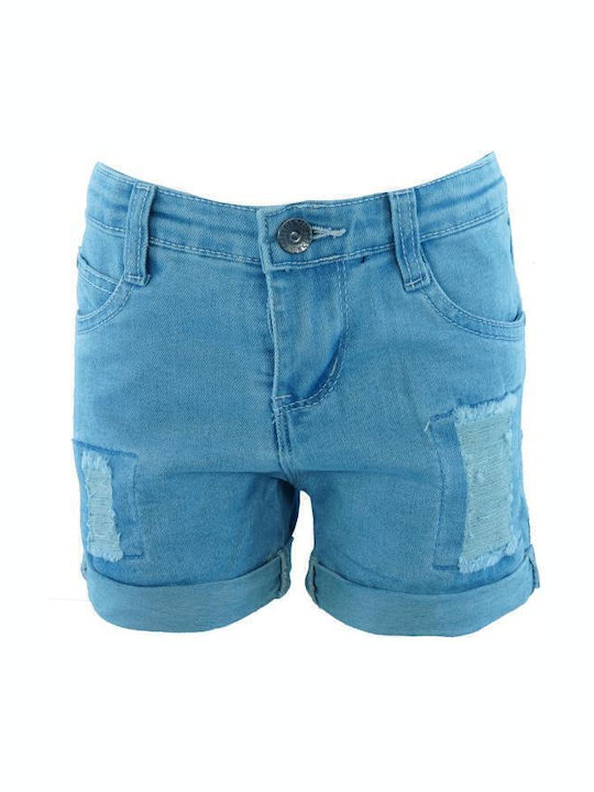 Kinder-Shorts/Bermudas Stoff Denim.