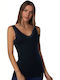 Cu Bretele Dark Blue Tricou pentru femei