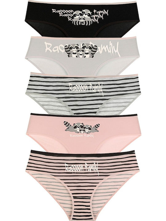 Donella Kinder-Set mit Slips Bunte 5Stück