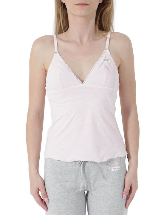 Banana Moon Women's Athletic Blouse with Straps White