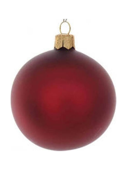 Christmas Ball Ornament Red