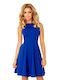 Numoco Mini Kleid Blue