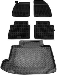 Rezaw Plast Σετ Μπροστινά και Πίσω 5τμχ για Saab 9-5 2010 2012 Μαύρα Rezaw Plast Σετ Μπροστινά και Πίσω 5τμχ για Saab 9-5 2010 2012 Μαύρα